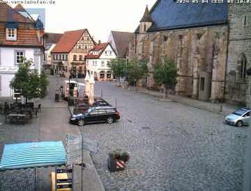 Webcams - Webcam Marktplatzansicht Gerolzhofen
