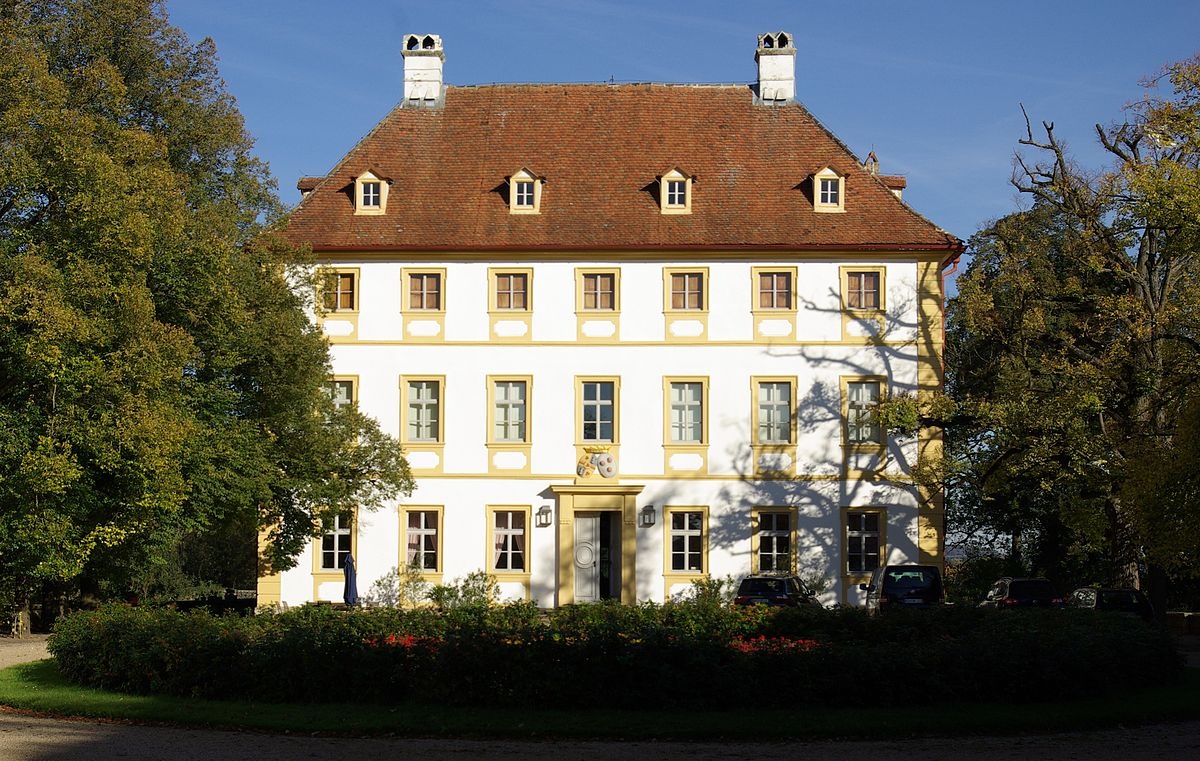 Hauptgebäude des Schlosses Ullstadt, Westfassade - Schlossanlage Ullstadt in der ErlebnisRegion Steigerwald