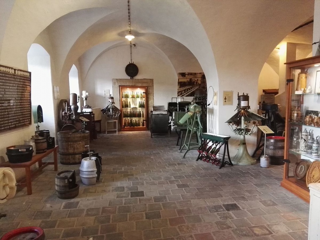 Blick in einen Ausstellungsraum - Fränkisches Brauereimuseum Bamberg in der ErlebnisRegion Steigerwald