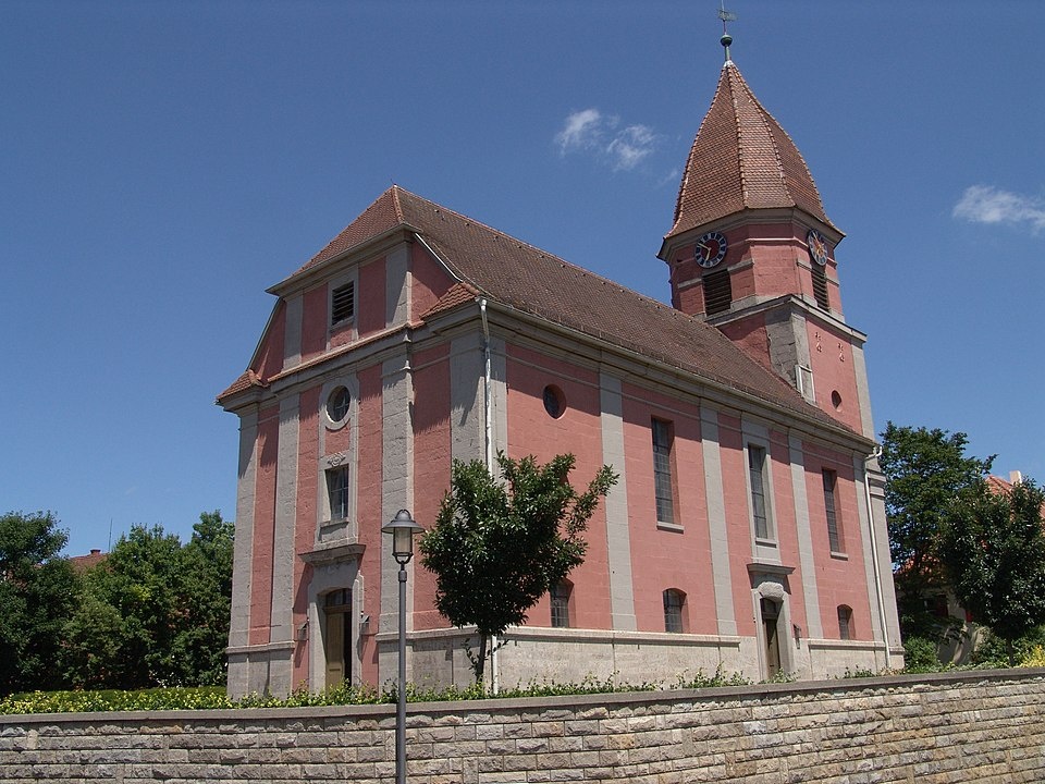 Kirche in Illesheim - Illesheim in der ErlebnisRegion Steigerwald