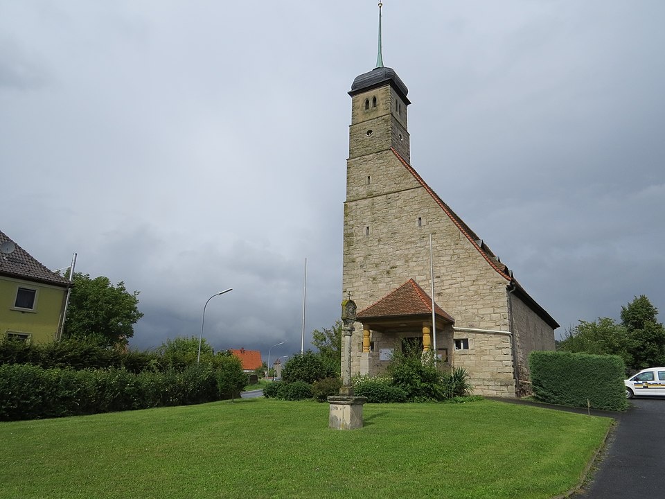 Kirche in Michelau - Hundshausen - Michelau in der ErlebnisRegion Steigerwald