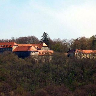 Das Schloss auf dem Berg - Schloss Schwanberg bei Rödelsee in der ErlebnisRegion Steigerwald