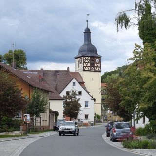 Marktplatz in Baudenbach - Baudenbach in der ErlebnisRegion Steigerwald