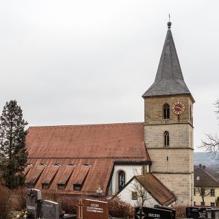 Pfarrkirche in Bischberg - Bischberg in der ErlebnisRegion Steigerwald