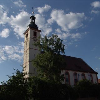 Kirche in Gerhardshofen - Gerhardshofen in der ErlebnisRegion Steigerwald