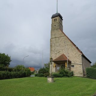 Kirche in Michelau - Hundshausen - Michelau in der ErlebnisRegion Steigerwald