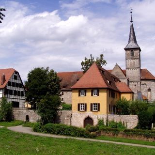 Ehemalige Klosteranlage in Münchsteinach - Münchsteinach in der ErlebnisRegion Steigerwald