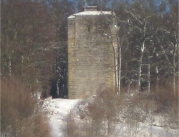 Burgen / Schlösser - Ruine Scharfeneck bei Oberscheinfeld