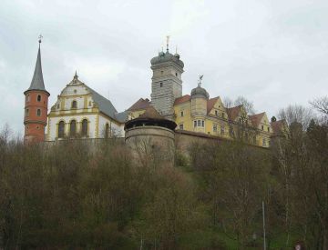 Burgen / Schlösser - Schloss Schwarzenberg bei Scheinfeld